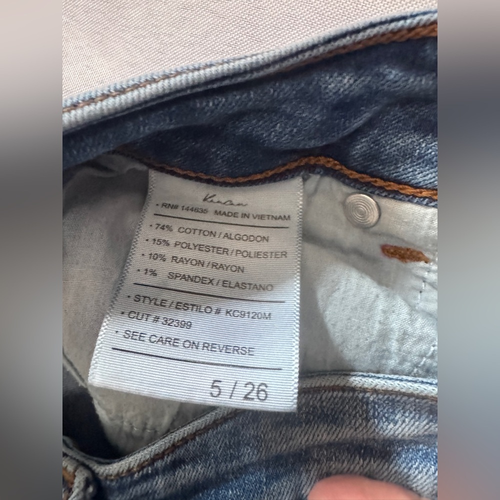 KanCan Baleria Crop Skinny Jeans Medium Blue sauce 5 / 26 EUC - Picture 5 of 6